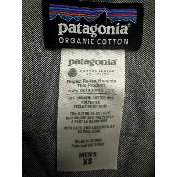 Patagonia Men's Long-Sleeved Buckshot Shirt size XS - Picture 4 of 5